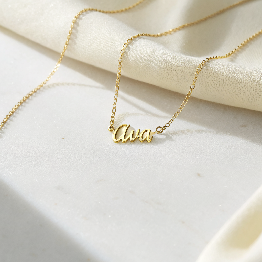 name necklace - Gradwandrung