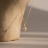 Round Pearl Blossom Necklace - Gradwandrung
