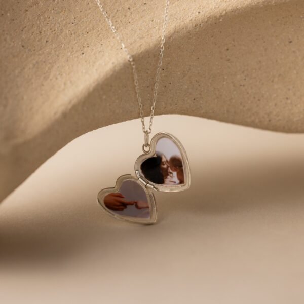 Handwriting Heart Locket Necklace - Gradwandrung