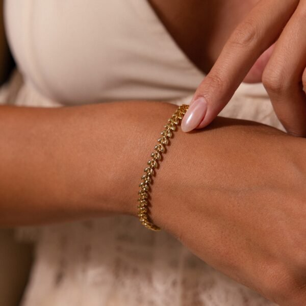 Herringbone Chain Bracelet - Gradwandrung