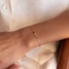 Layered Baguette Birthstone Bracelet - Gradwandrung