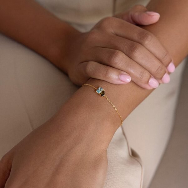 Toi et Moi Birthstone Bracelet - Gradwandrung