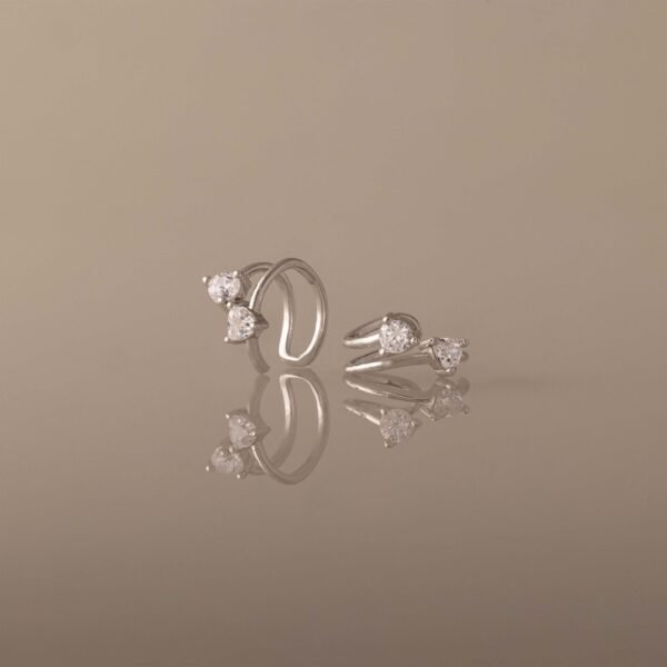 gradwandrung-duo-crystal-ear-cuffs-2 Duo Crystal Ear Cuffs - Gradwandrung